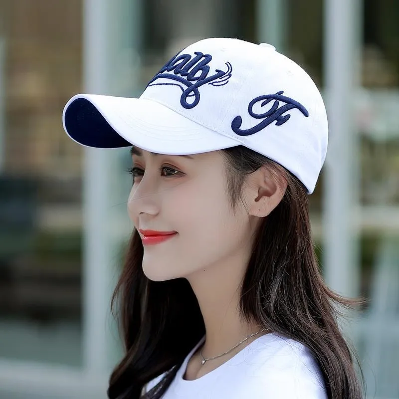 100% Cotton Letter Embroidery Casual Snapback Unisex Baseball Cap