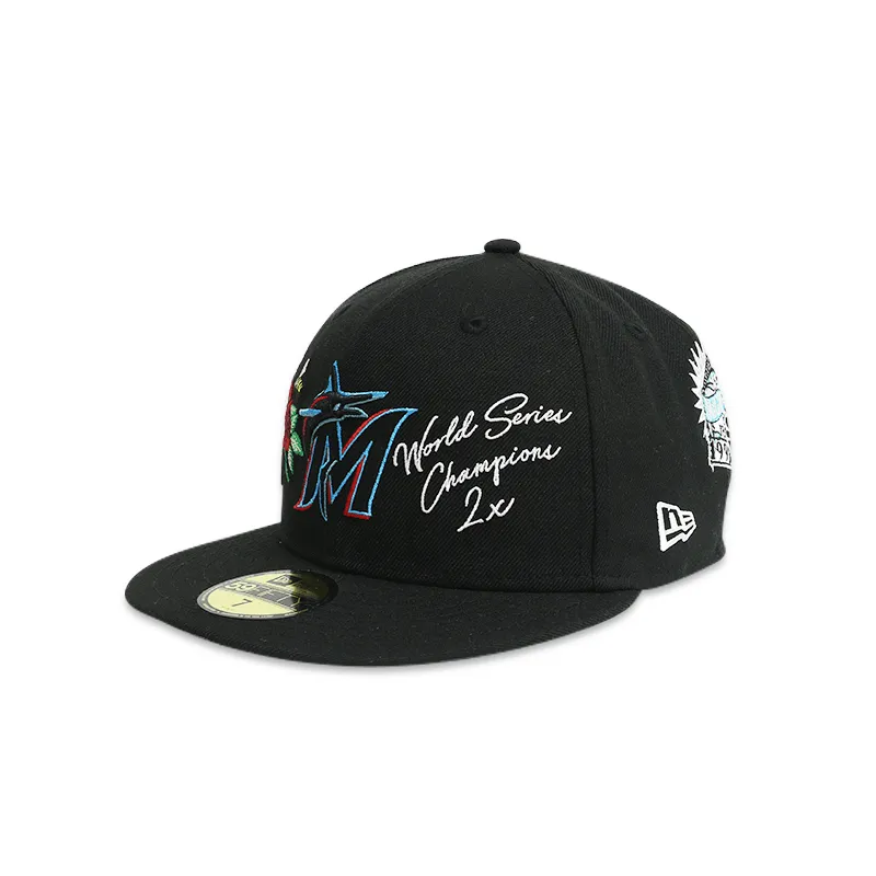 [12731504] Miami Marlines Icon Quickstrike Men's Fitted Hat