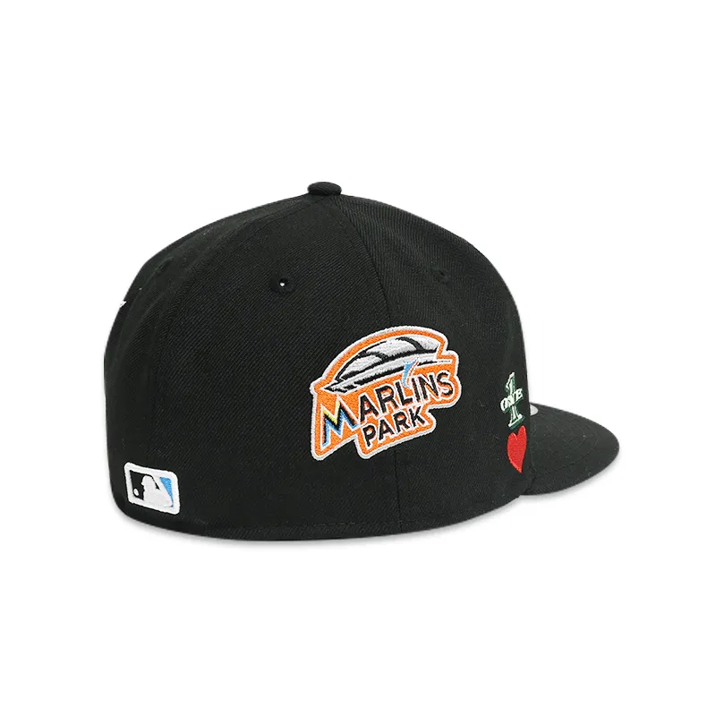 [12731504] Miami Marlines Icon Quickstrike Men's Fitted Hat