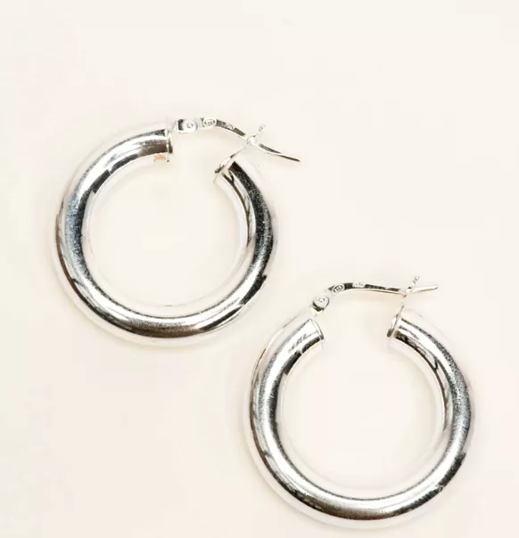 Air Hoops - Silver