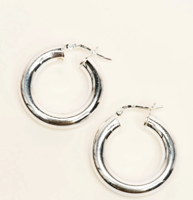 Air Hoops - Silver