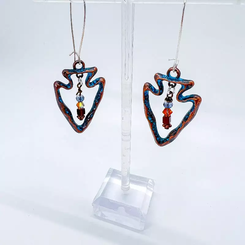 Art by Amy Arrowhead Earrings