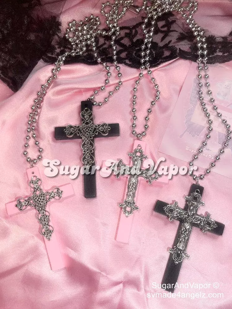 Blair Baroque Cross Chain Necklace