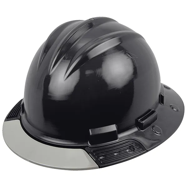 Bullard AboveView Elevate Helmet Full-Brim Hat Style With Ratchet Suspension and Chin Strap