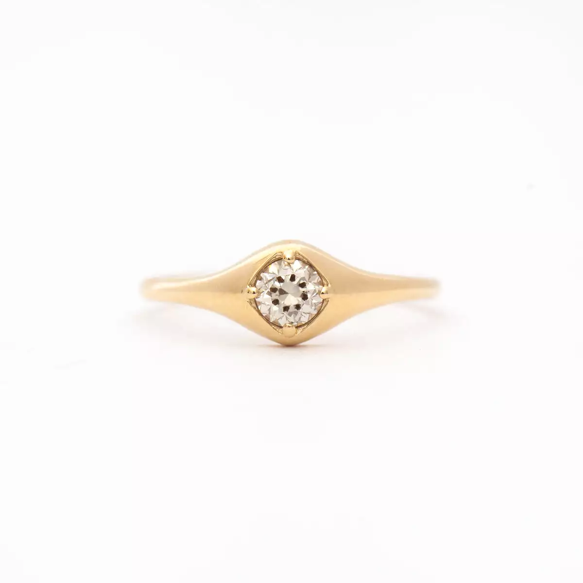 Champagne Diamond Billie Ring