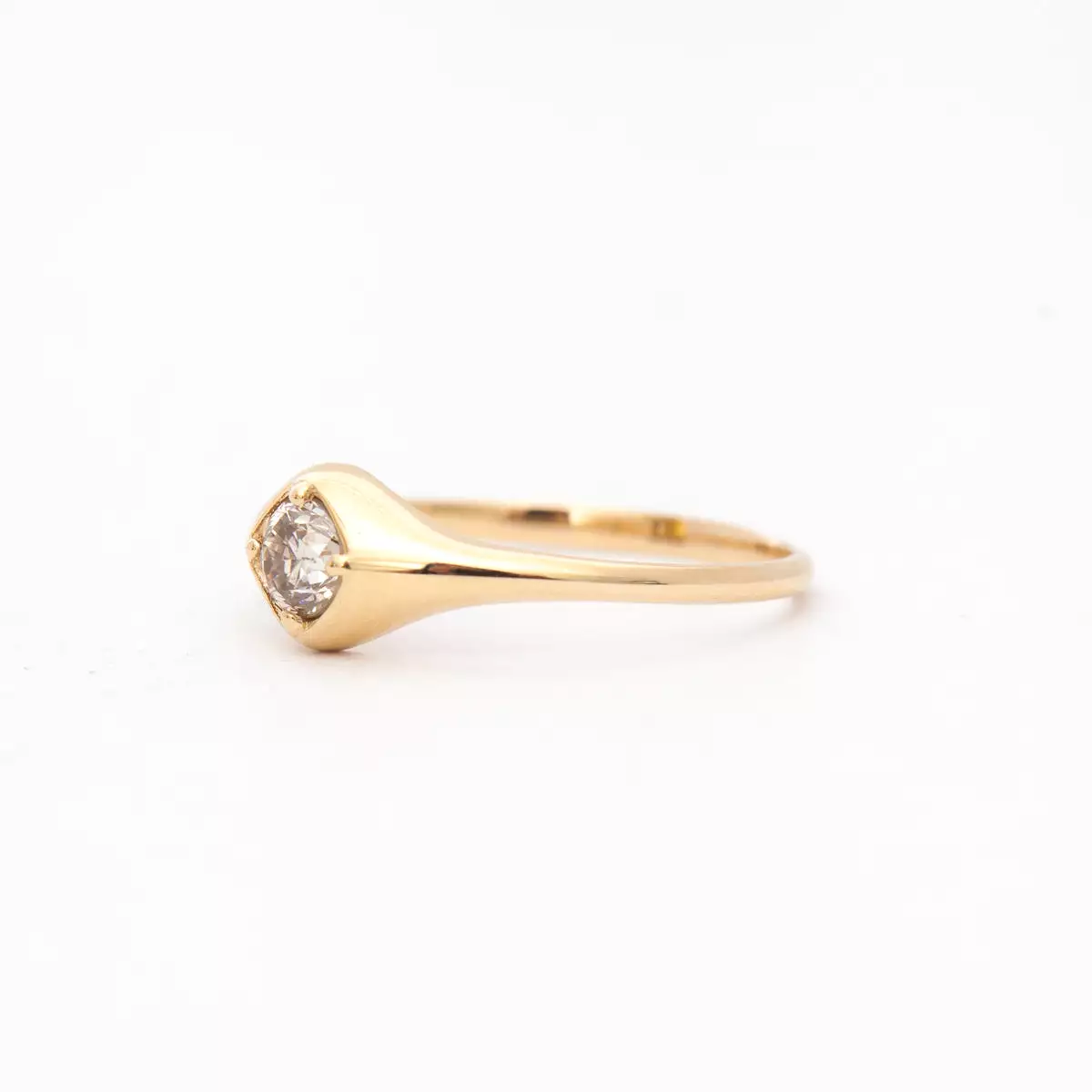 Champagne Diamond Billie Ring