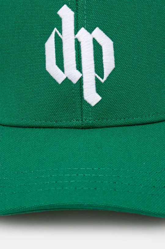 DARKPARK cotton baseball cap Logo Embroidered green color with an application UHT01.AFA02.6001