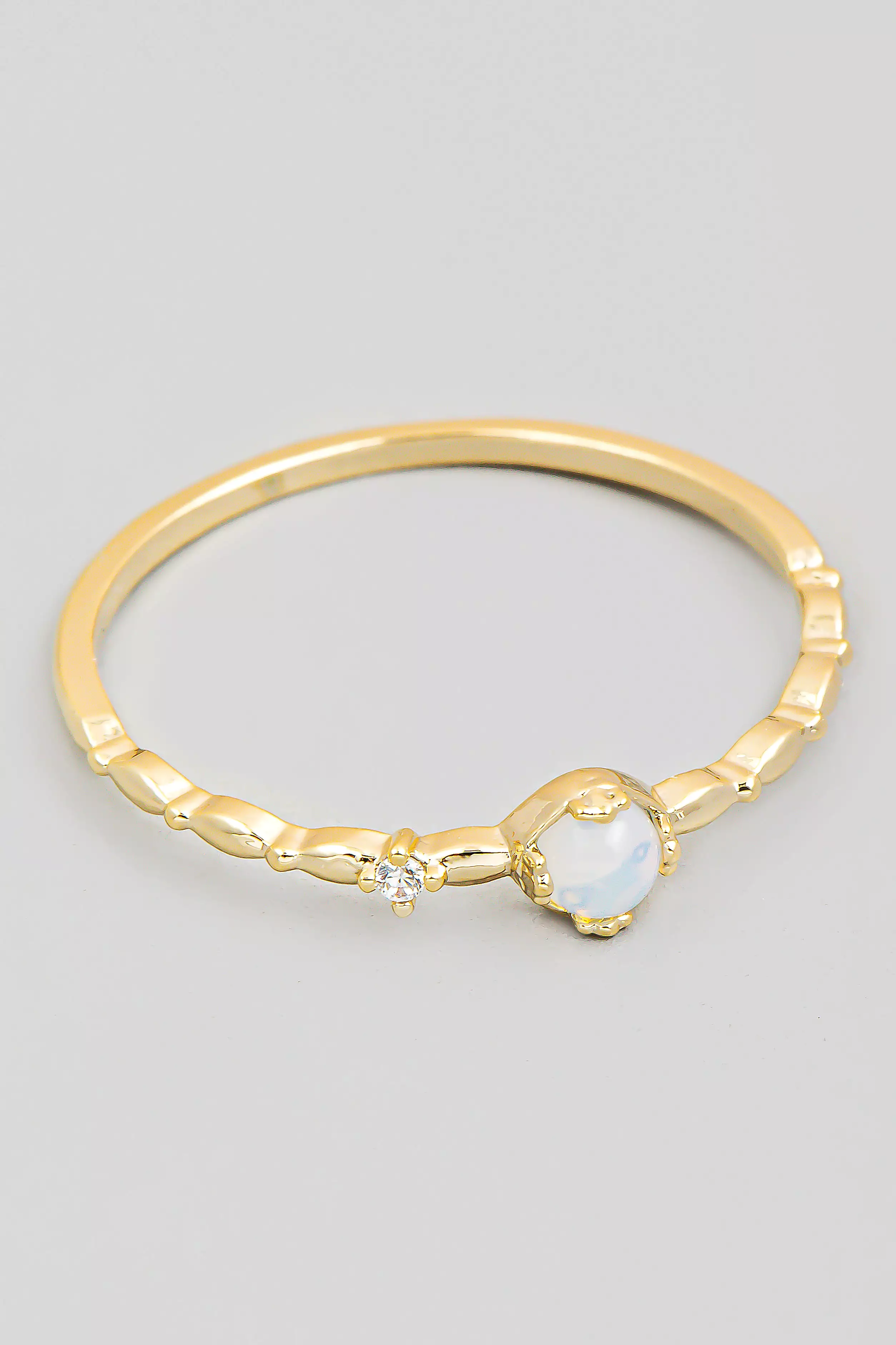 Delicate Opal Ring