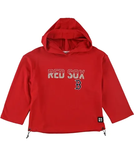 Dkny Womens Boston Red Sox Hoodie Sweatshirt, TW2