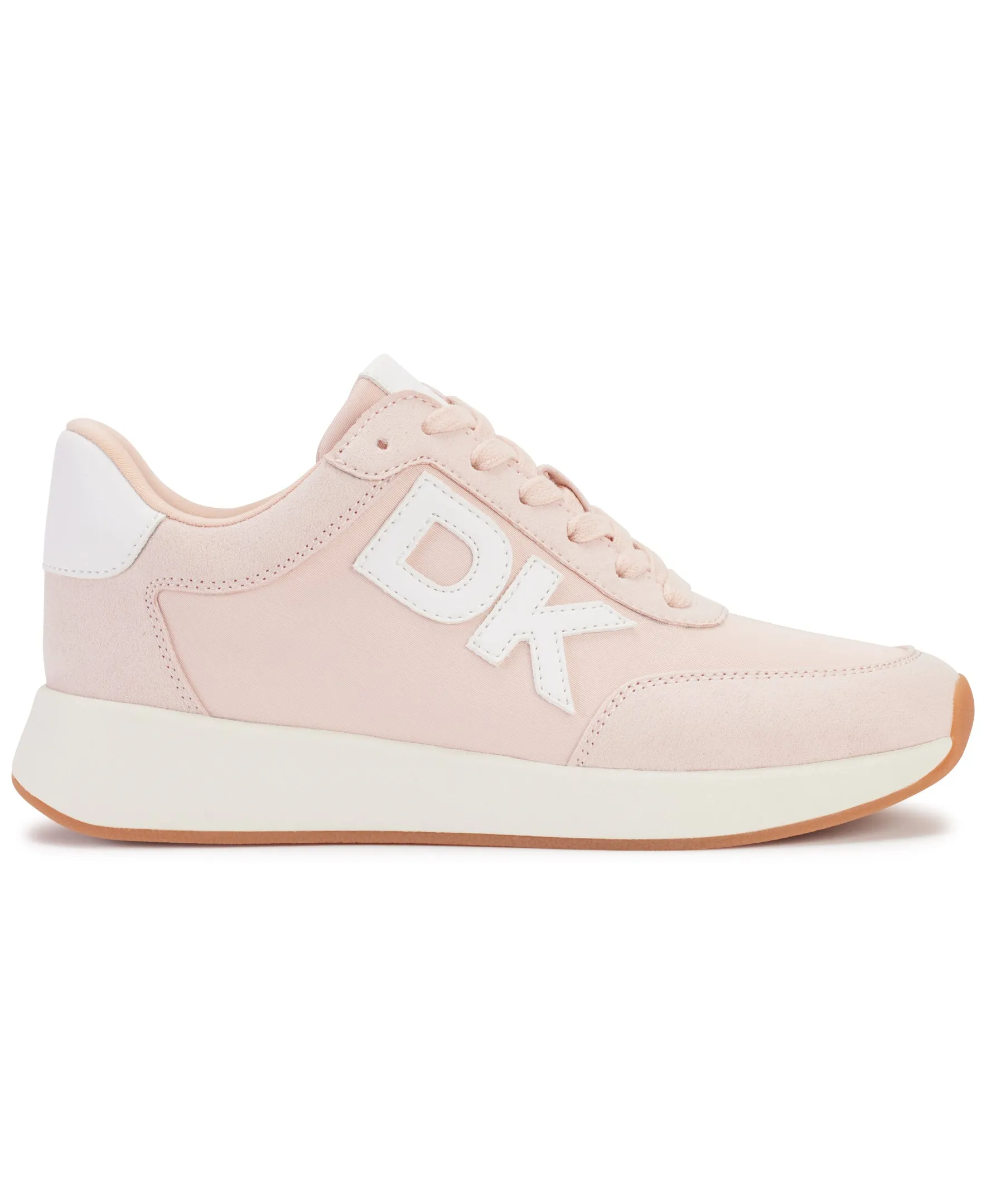 DKNY Womens Oaks Logo  Lace Up  Sneaker, Adult