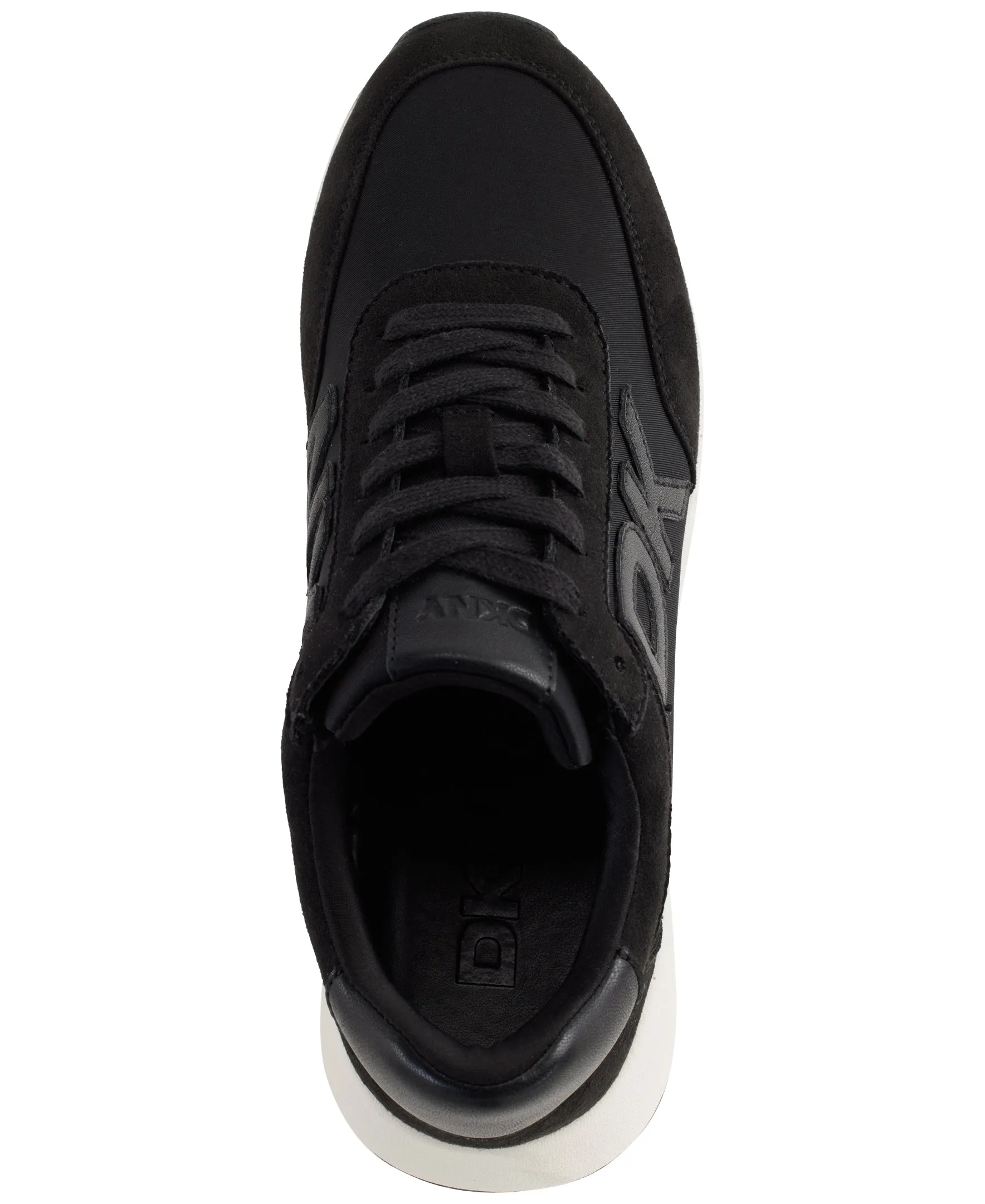 DKNY Womens Oaks Logo  Lace Up  Sneaker, Adult