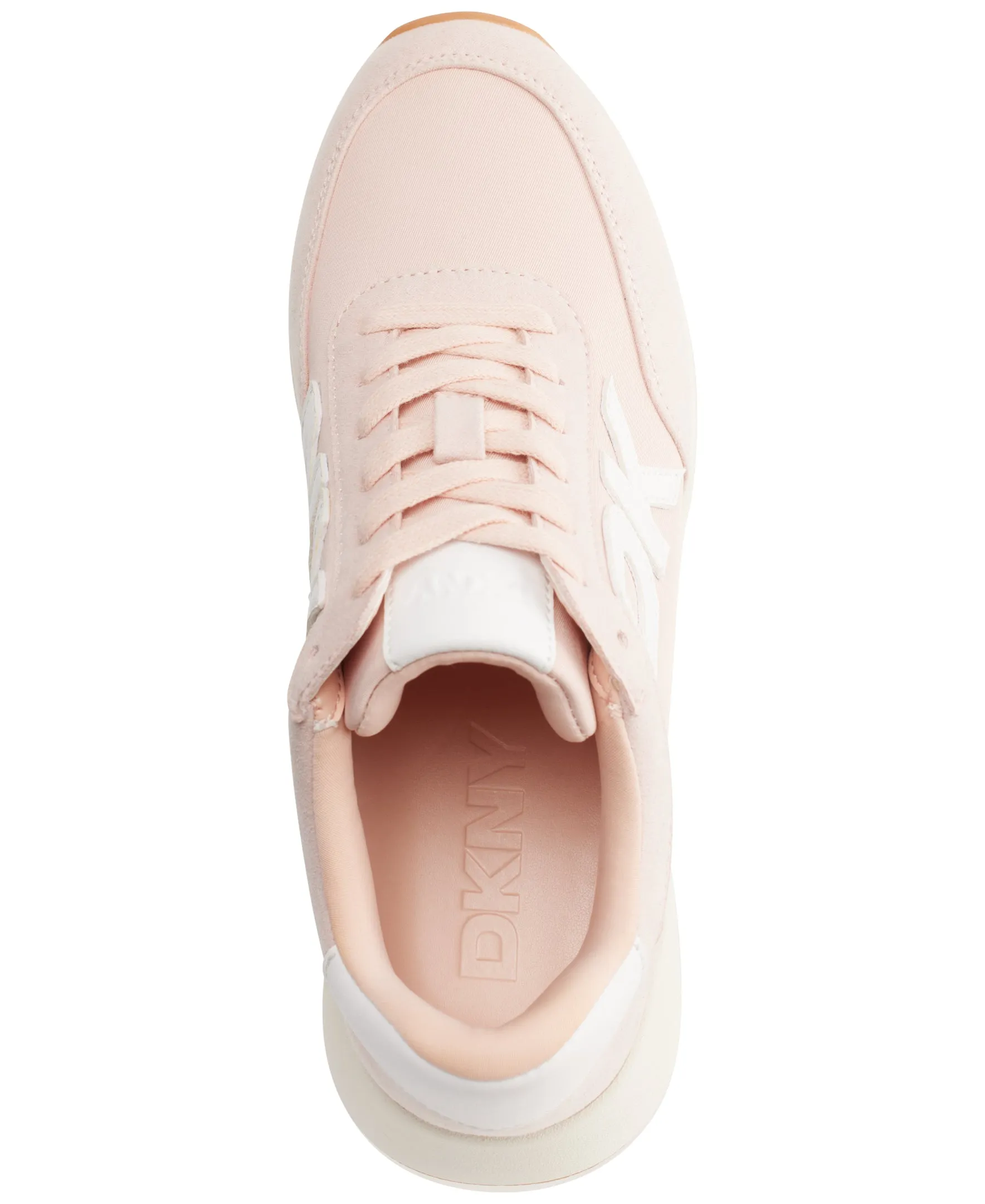 DKNY Womens Oaks Logo  Lace Up  Sneaker, Adult