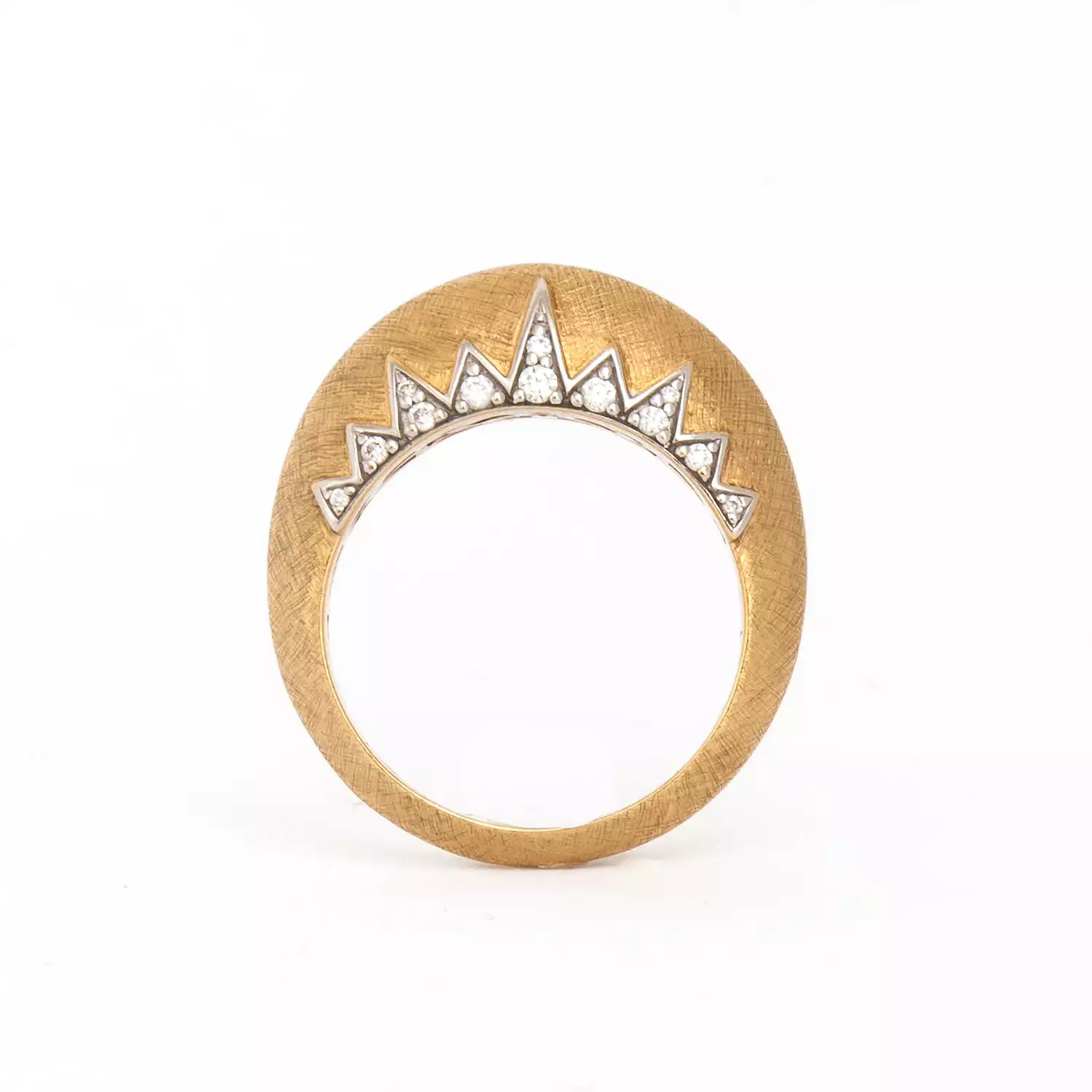 Domed Crown Ring