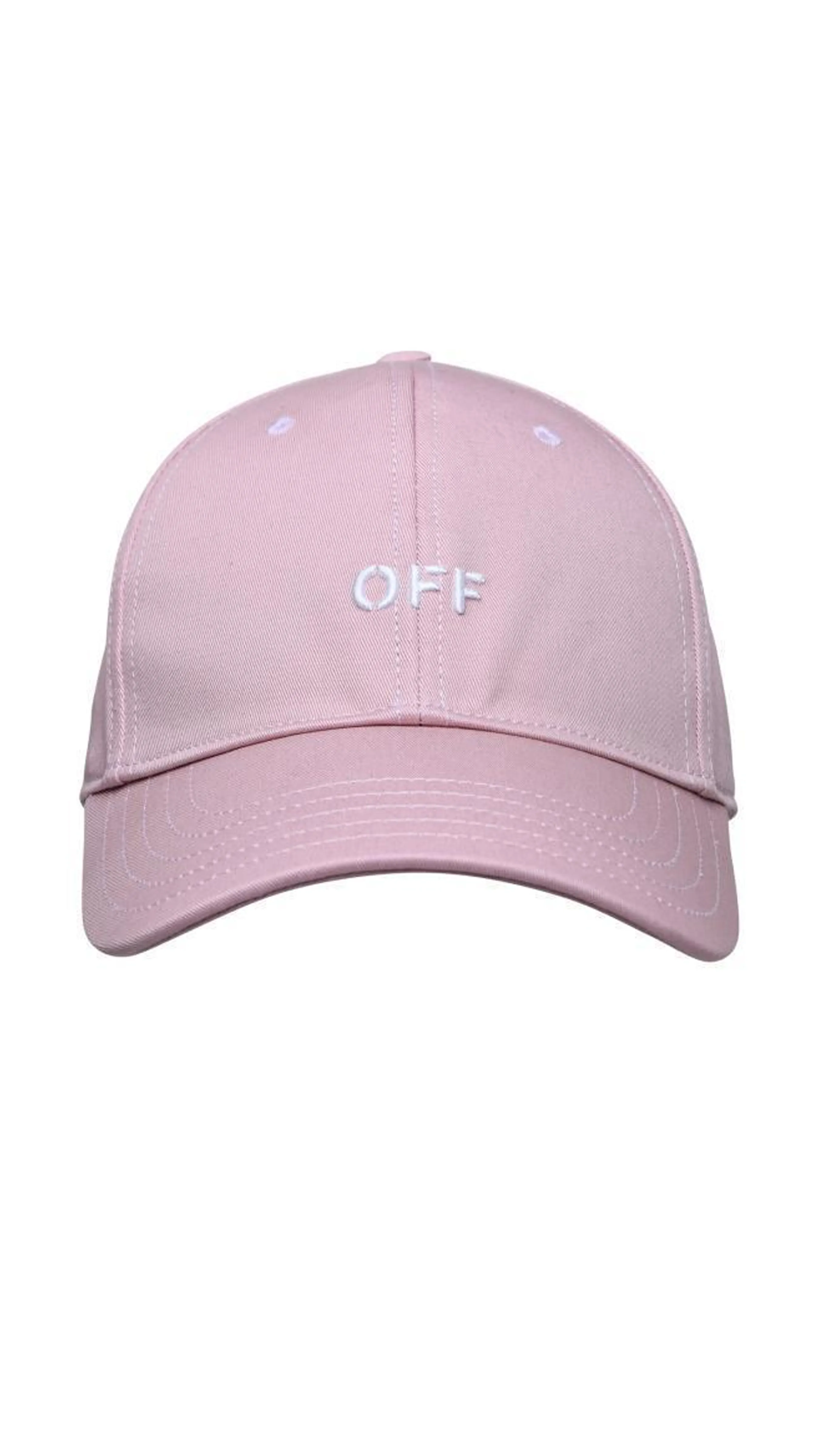 Drill Off Stamp Baseball Cap - Pink