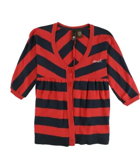 Element Womens Striped Cardigan Sweater