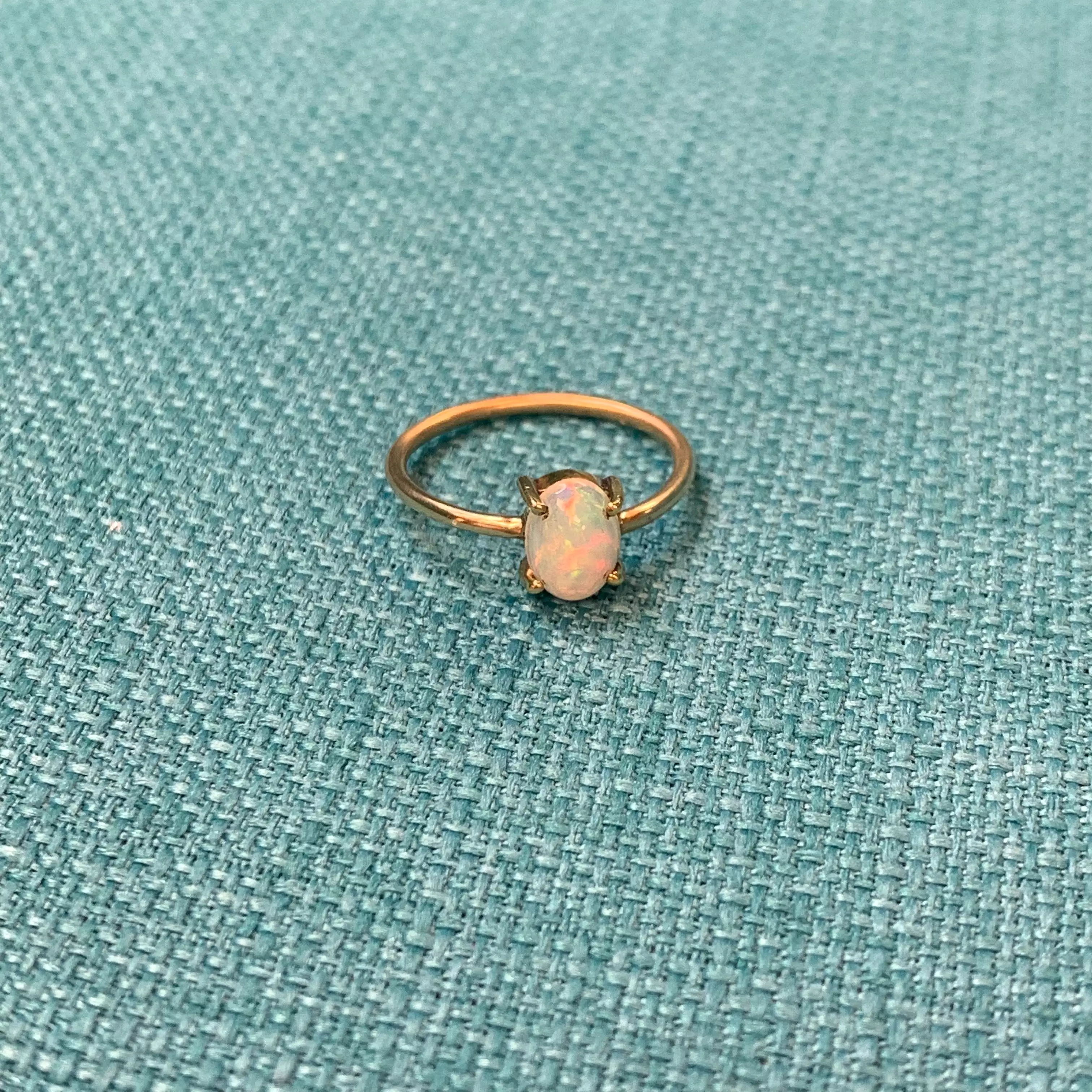 Ethiopian Opal Ring