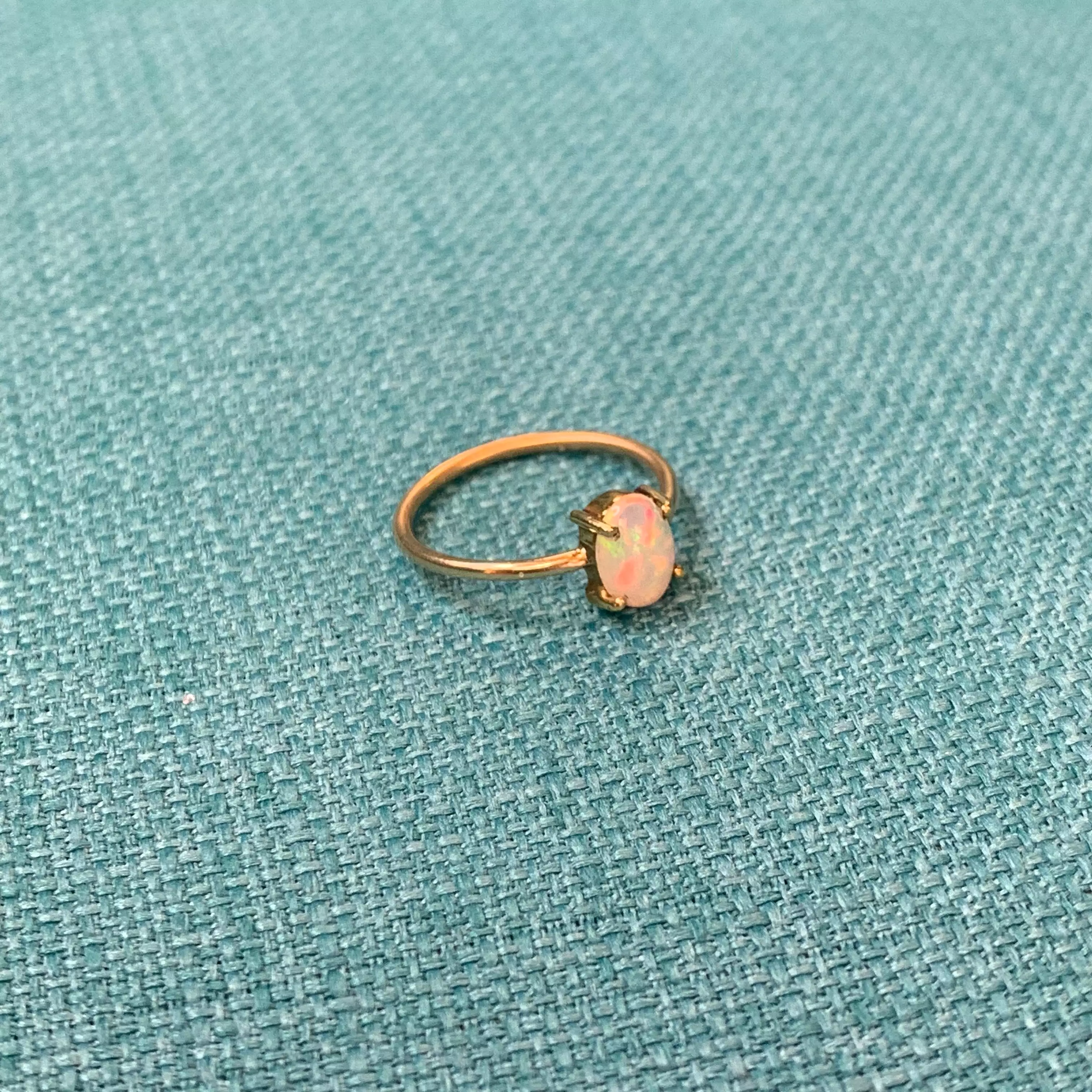 Ethiopian Opal Ring