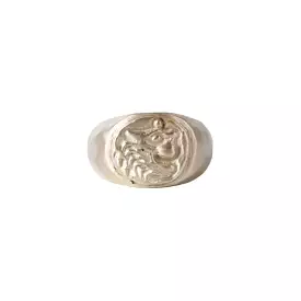 Fairley Aker Lions Signet Ring