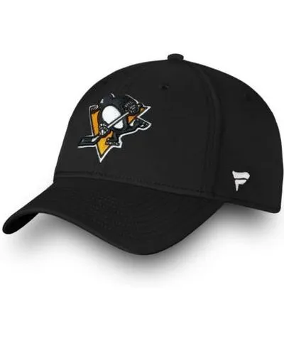 Fanatics Men's NHL Fanatics Pittsburgh Penguins Core Primary Logo Flex Hat