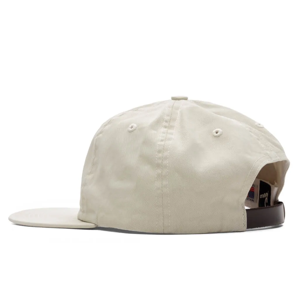 Fast Food Logo 6 Panel Hat - Off White