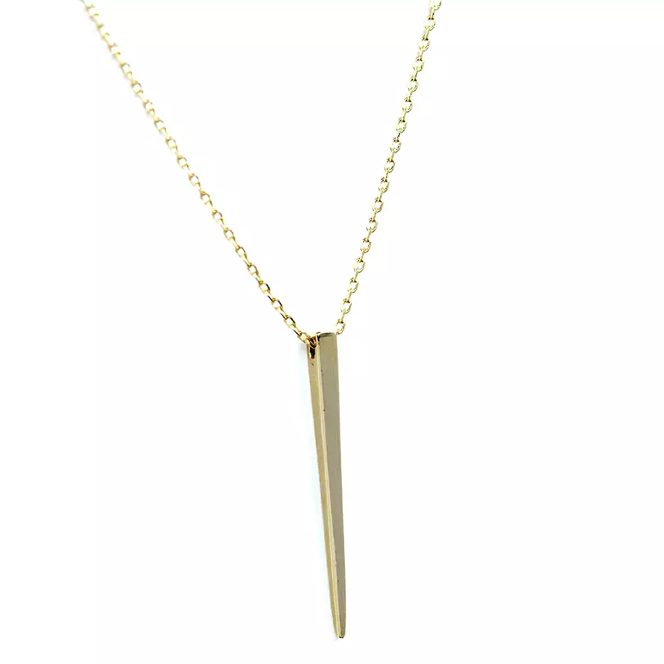 Get to the Point Long Pendant Necklace