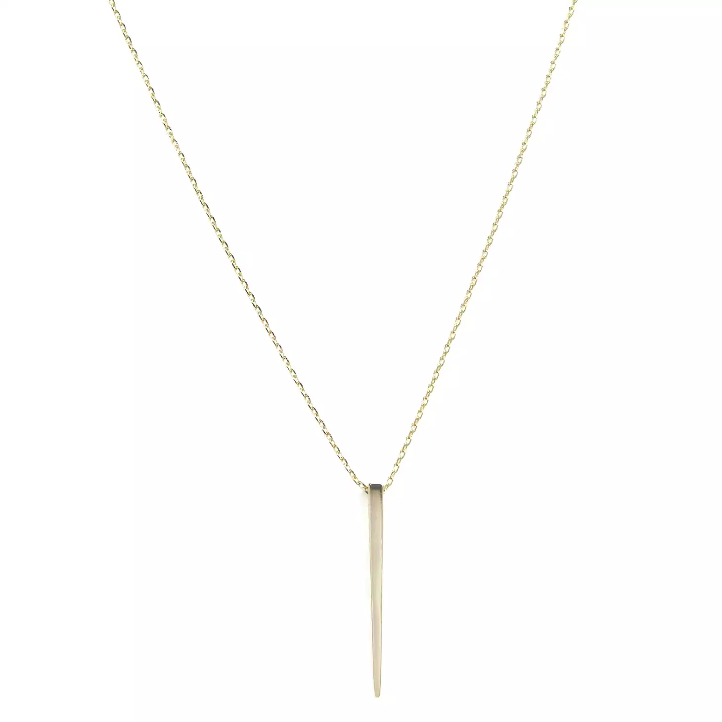 Get to the Point Long Pendant Necklace