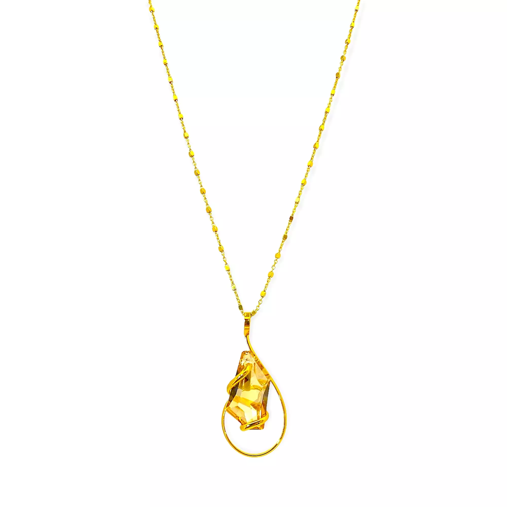 GOLDEN-SHADOW SMALL NECKLACE