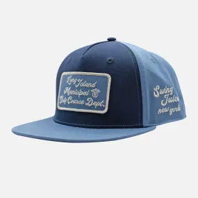 Golf Long Island Muni Unisex Snapback Hat Navy/Slate O/S