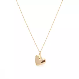 Heart Locket Long Chain Necklace