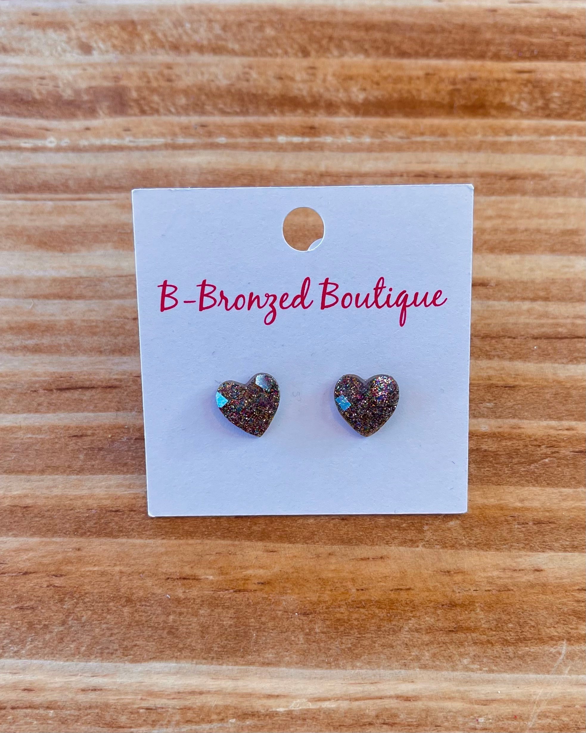 Heart Studs