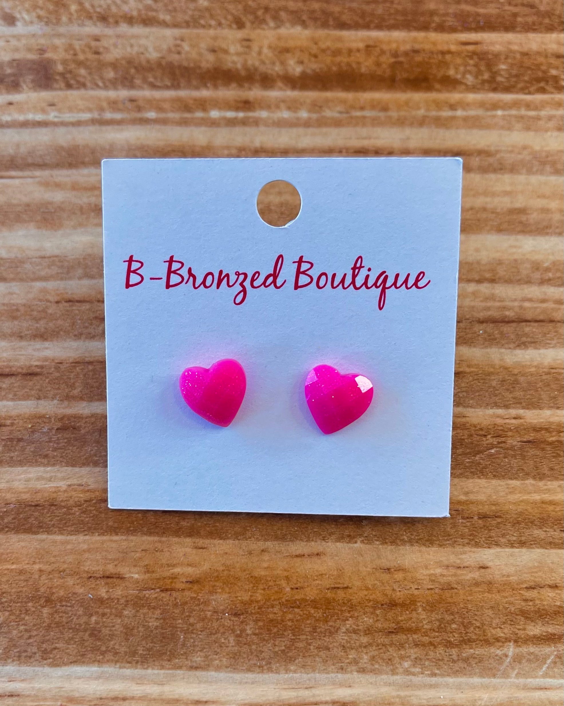 Heart Studs