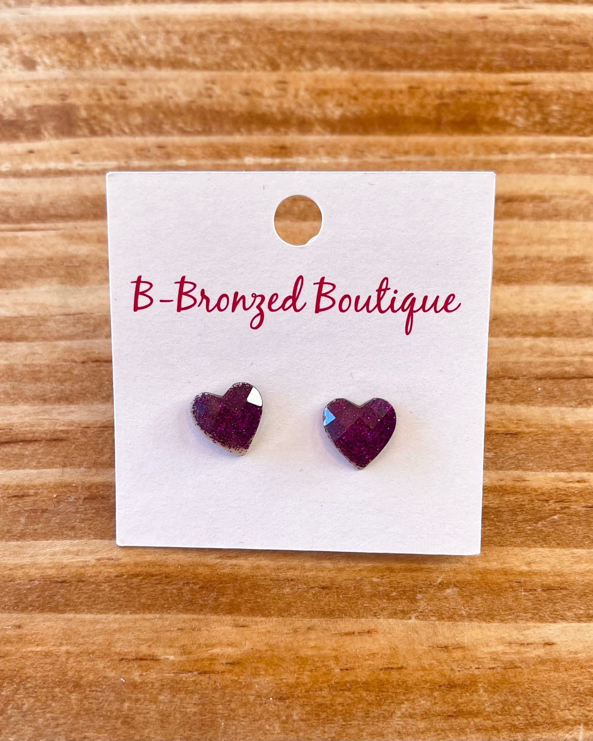 Heart Studs