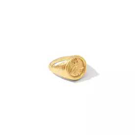 Julie Vos Bee Signet Ring