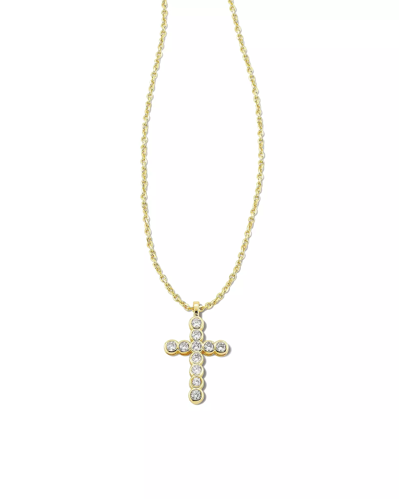 Kendra Scott Cross Crystal Pendant Necklace