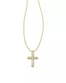 Kendra Scott Cross Crystal Pendant Necklace