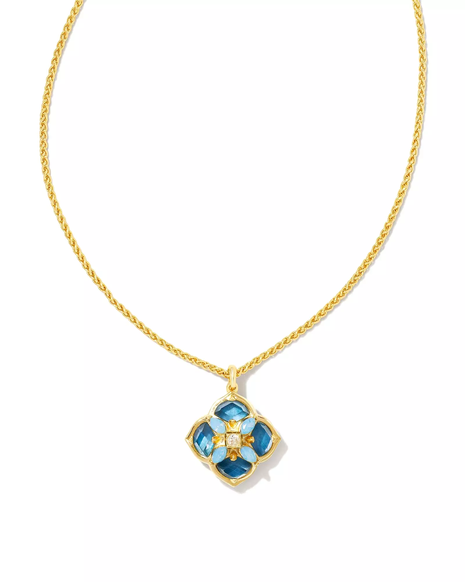 Kendra Scott Dira Stone Short Pendant Necklace