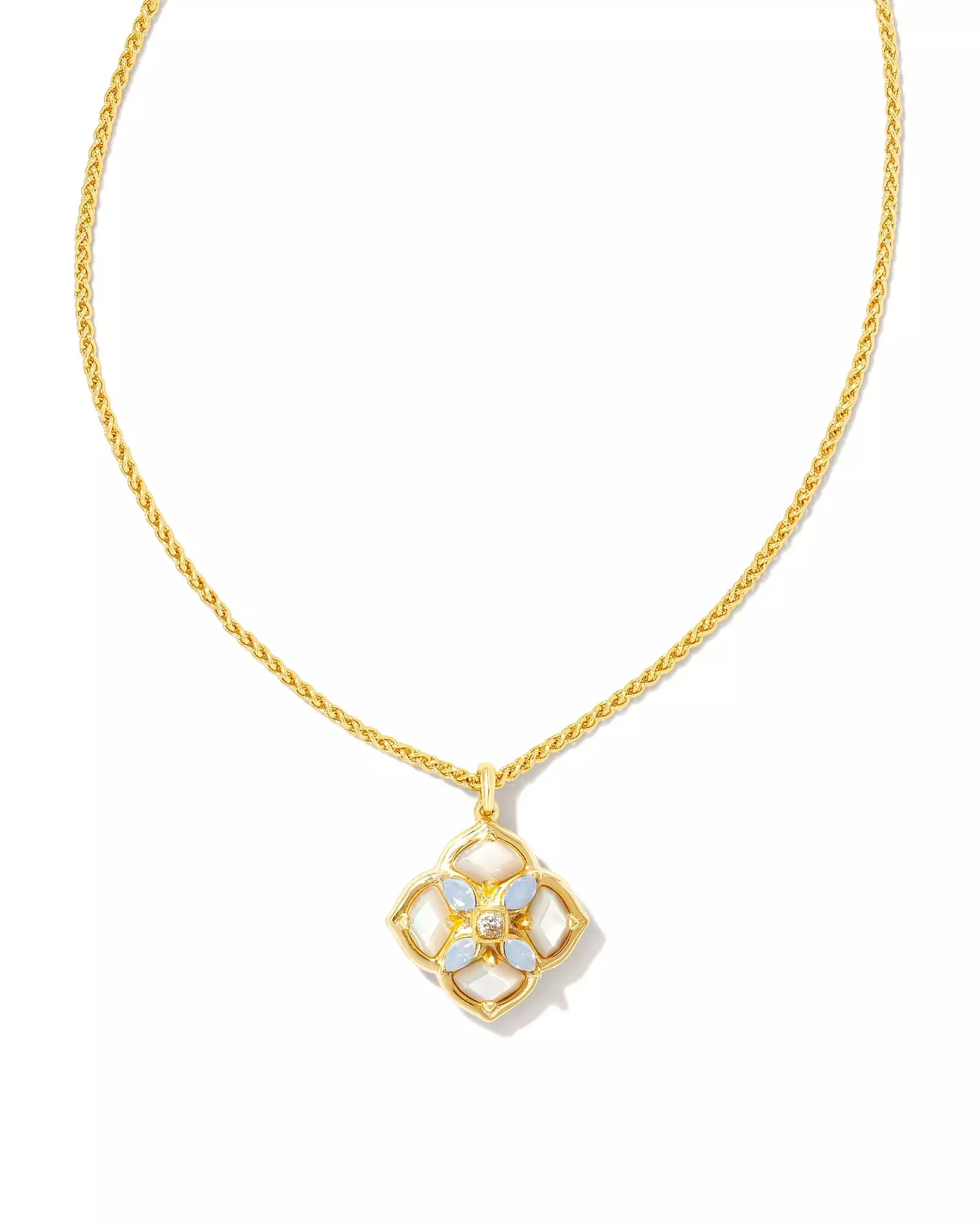 Kendra Scott Dira Stone Short Pendant Necklace