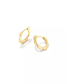 Kendra Scott Genevieve Huggie Earrings in Gold