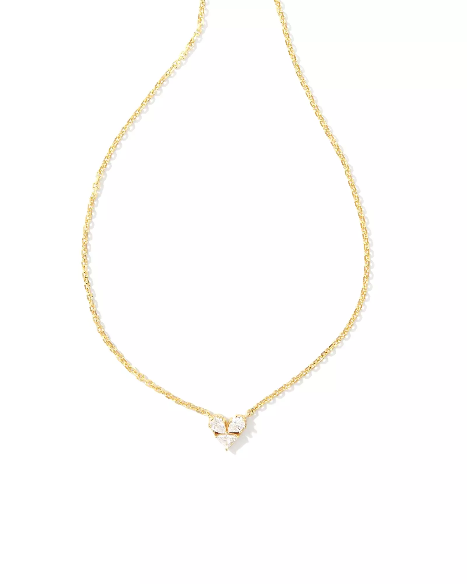 Kendra Scott Katy Heart Short Pendant Necklace