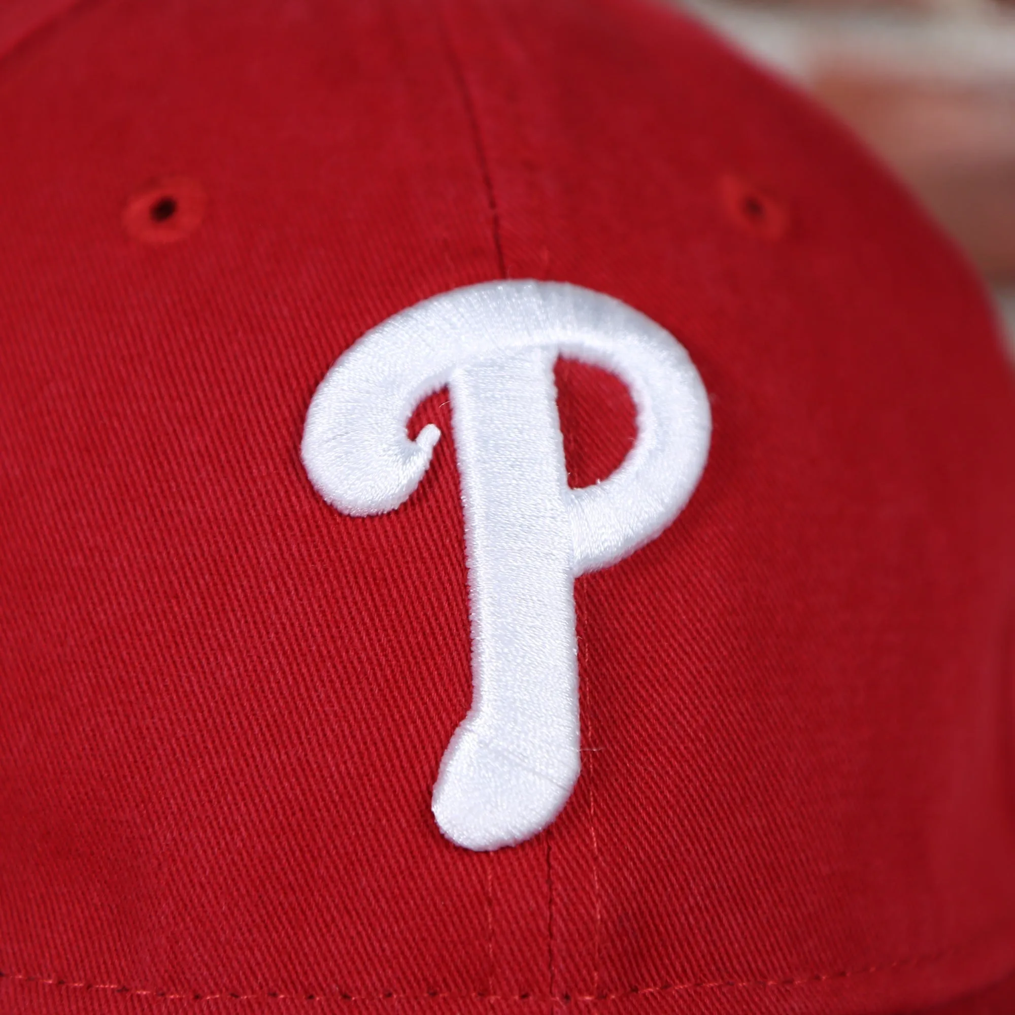 KIDS Philadelphia Phillies Classic Red Dad Hat