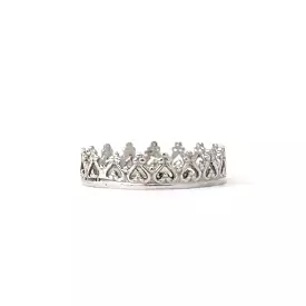 Lace Wrap Ring, Silver