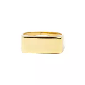 Large Rectangle Signet Ring