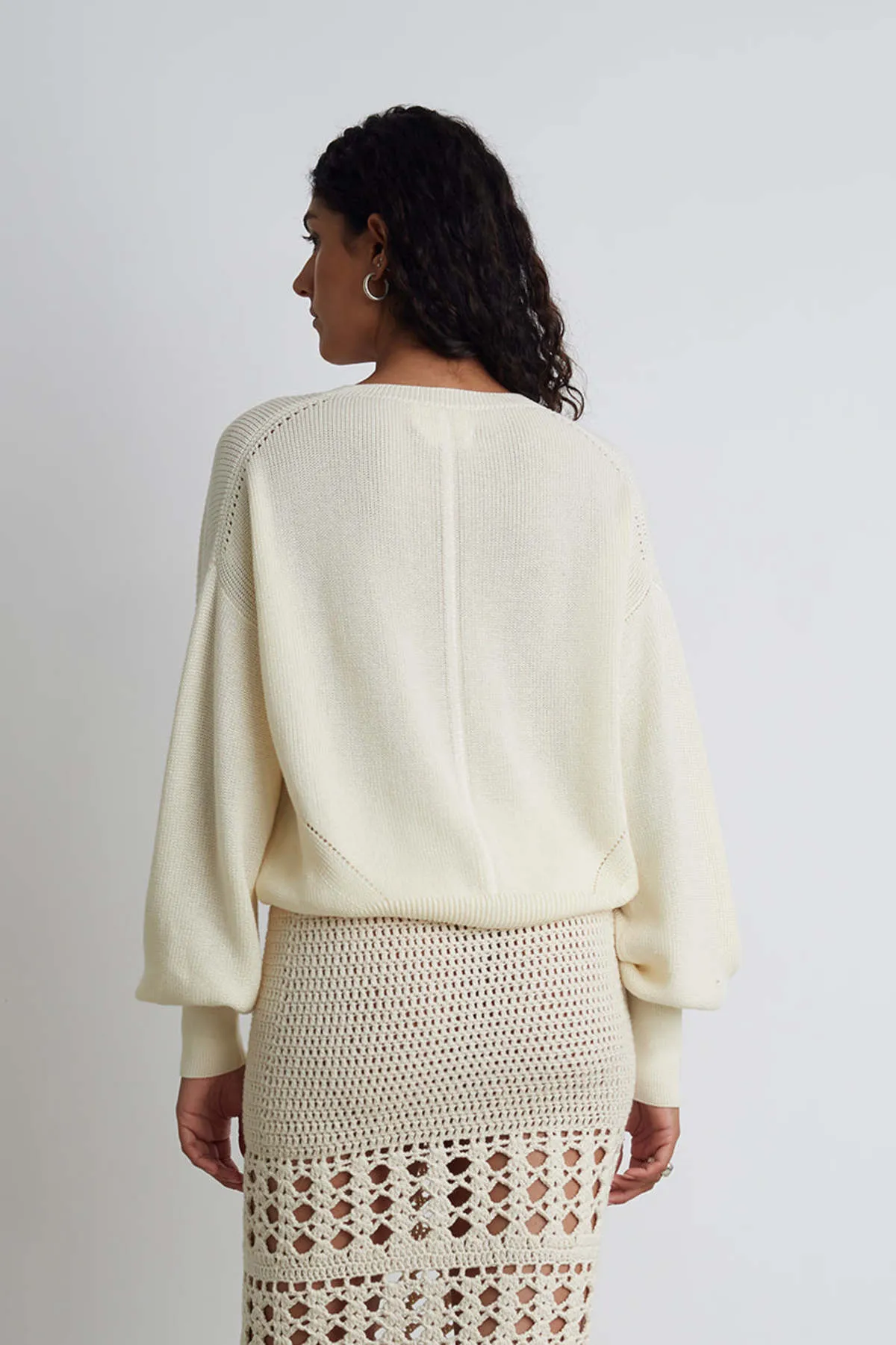 LAYLA SWEATER - IVORY