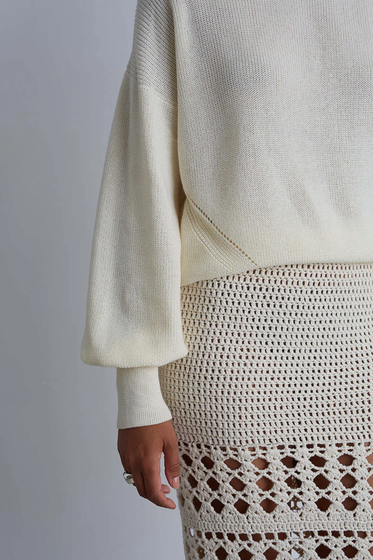 LAYLA SWEATER - IVORY