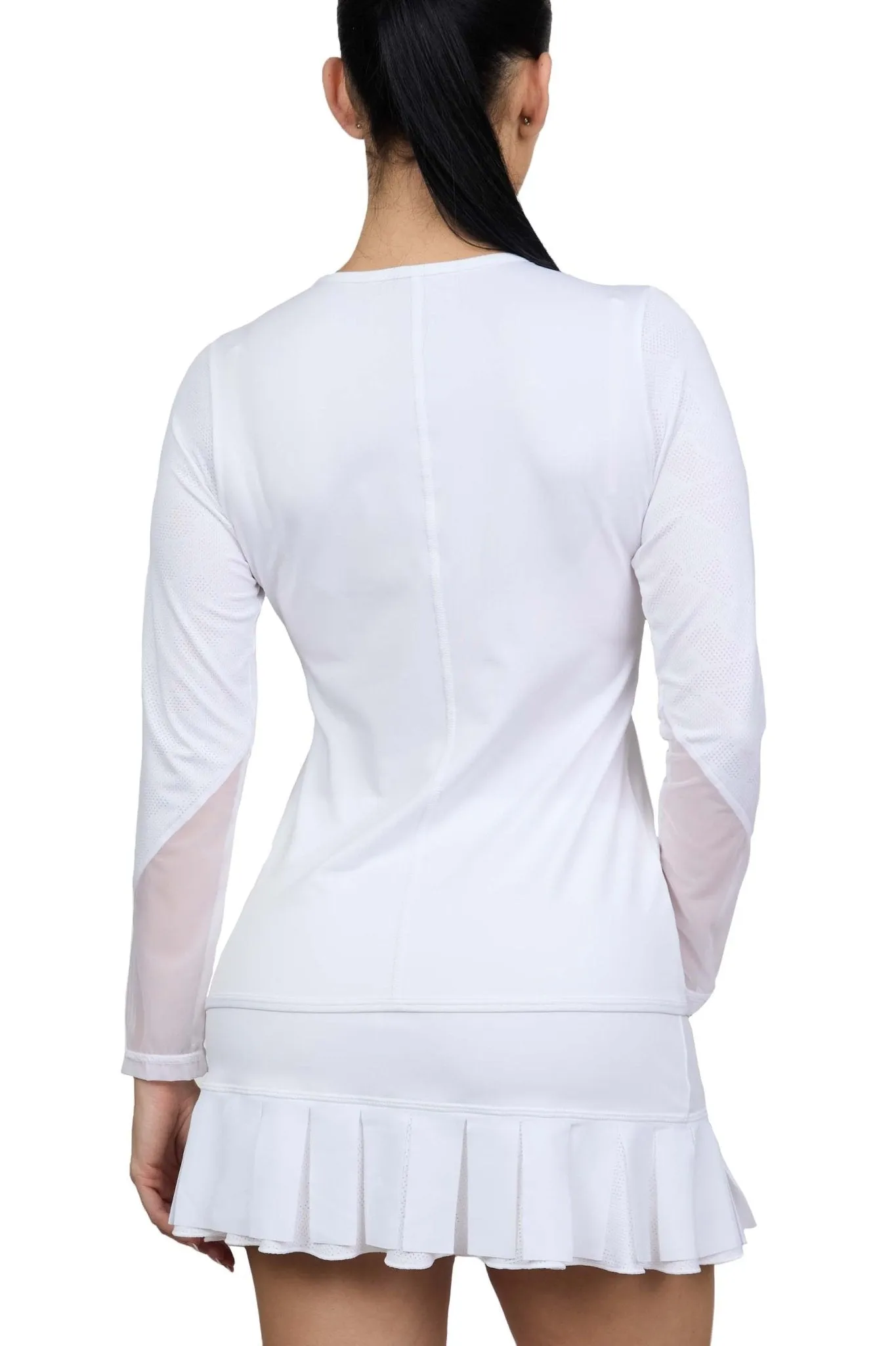 Long Sleeve - White Racquet - Sale