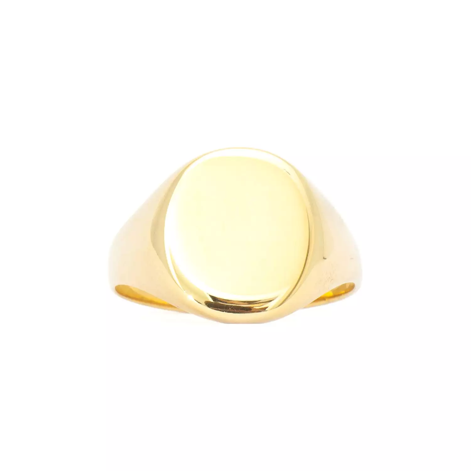 Medium Round Signet Ring