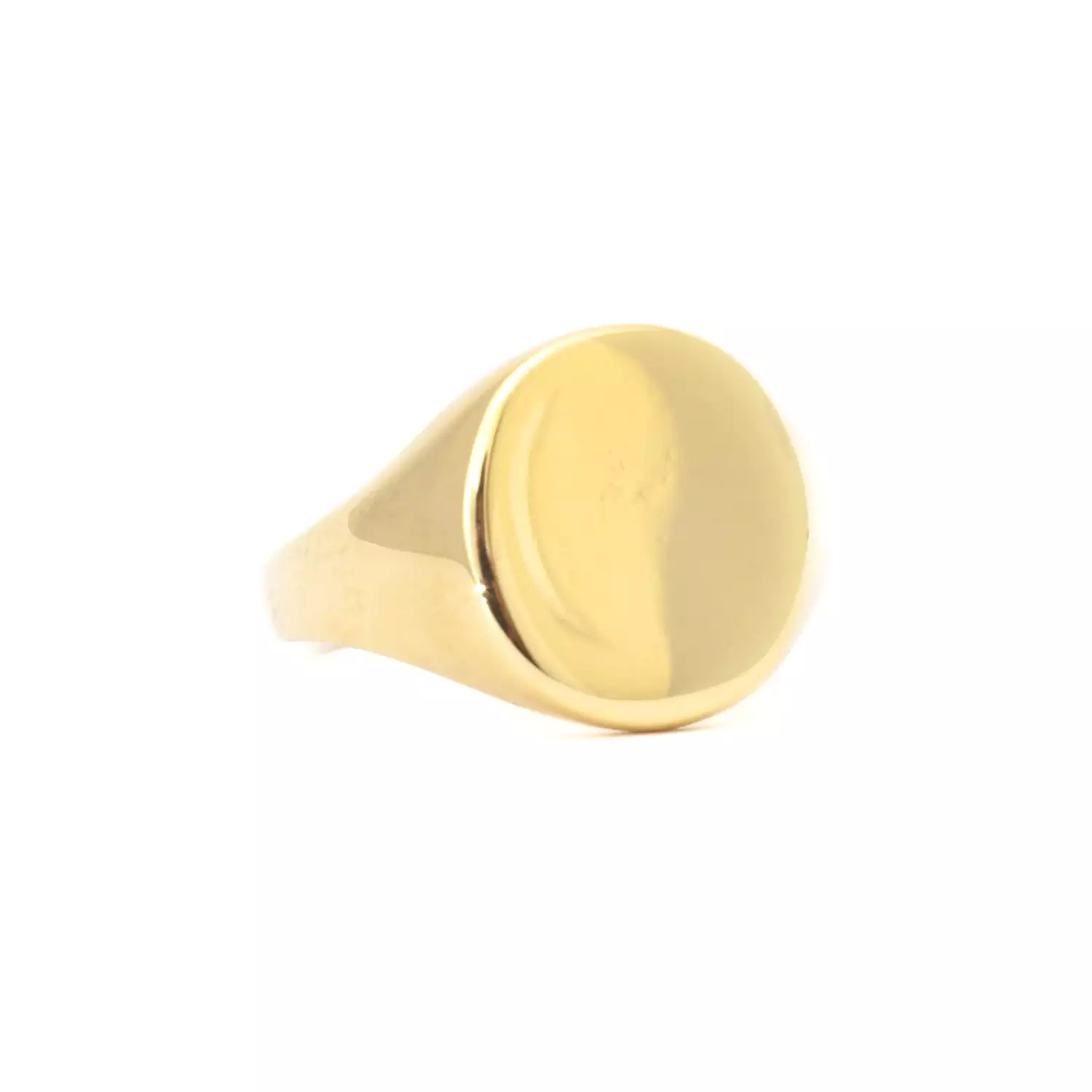 Medium Round Signet Ring