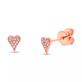 Mini Heart Studs