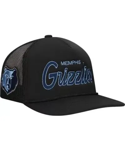 Mitchell & Ness Men's NBA Memphis Grizzlies Script Trucker Adjustable Hat