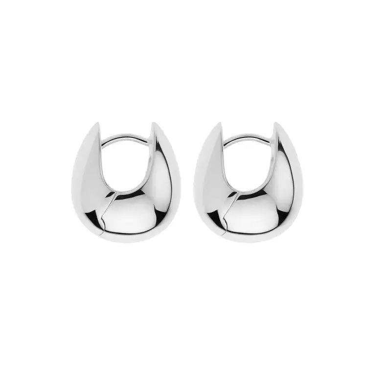 Najo Mode Huggie Earring Silver